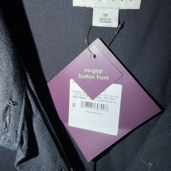 Ava & Viv Charcoal Gray Top - Picture 3 of 4